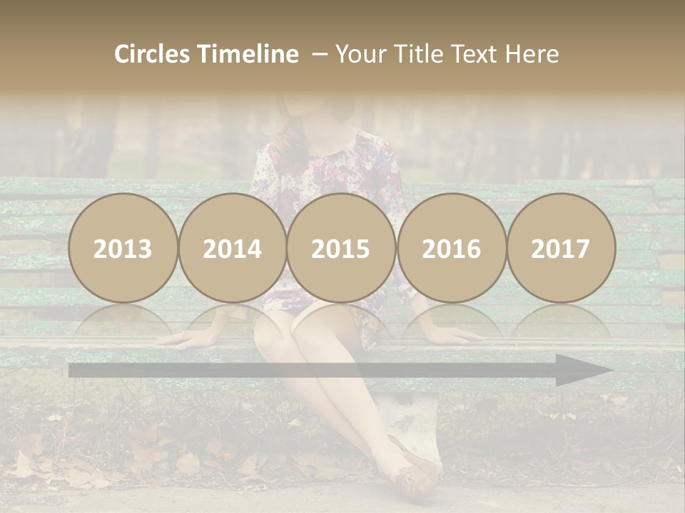 One Smile Girl PowerPoint Template