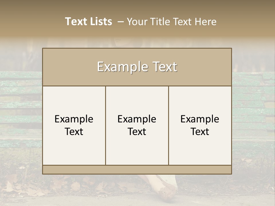 One Smile Girl PowerPoint Template