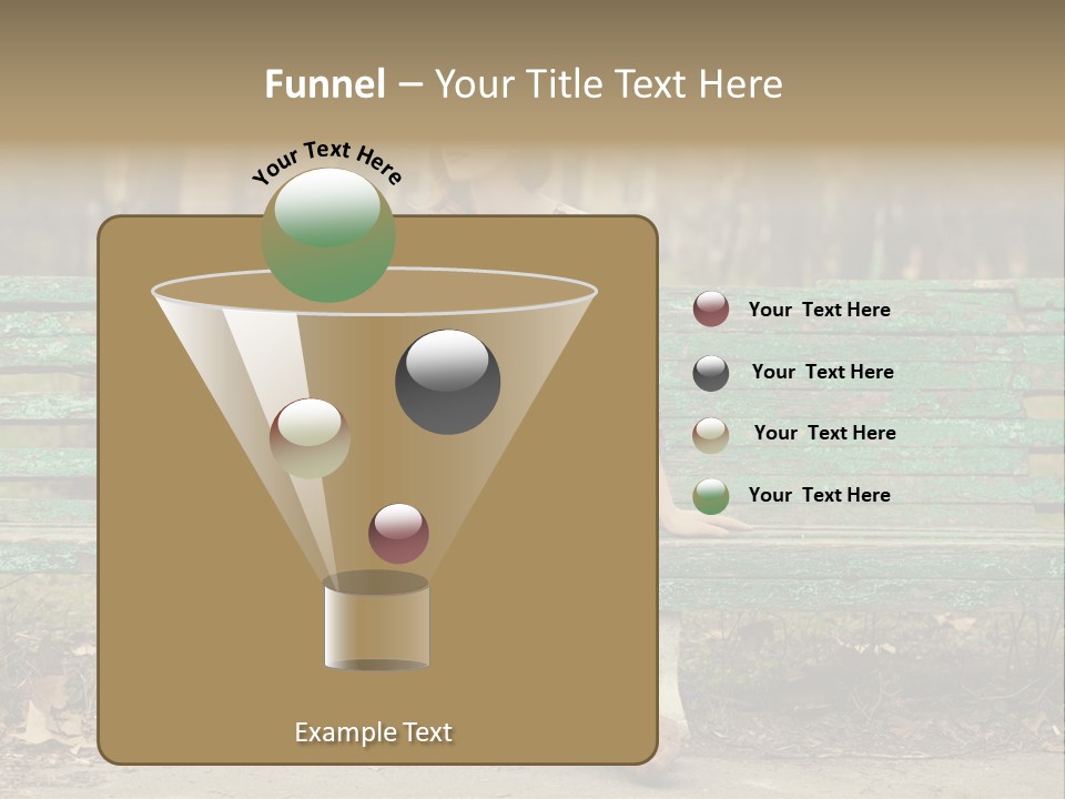 One Smile Girl PowerPoint Template