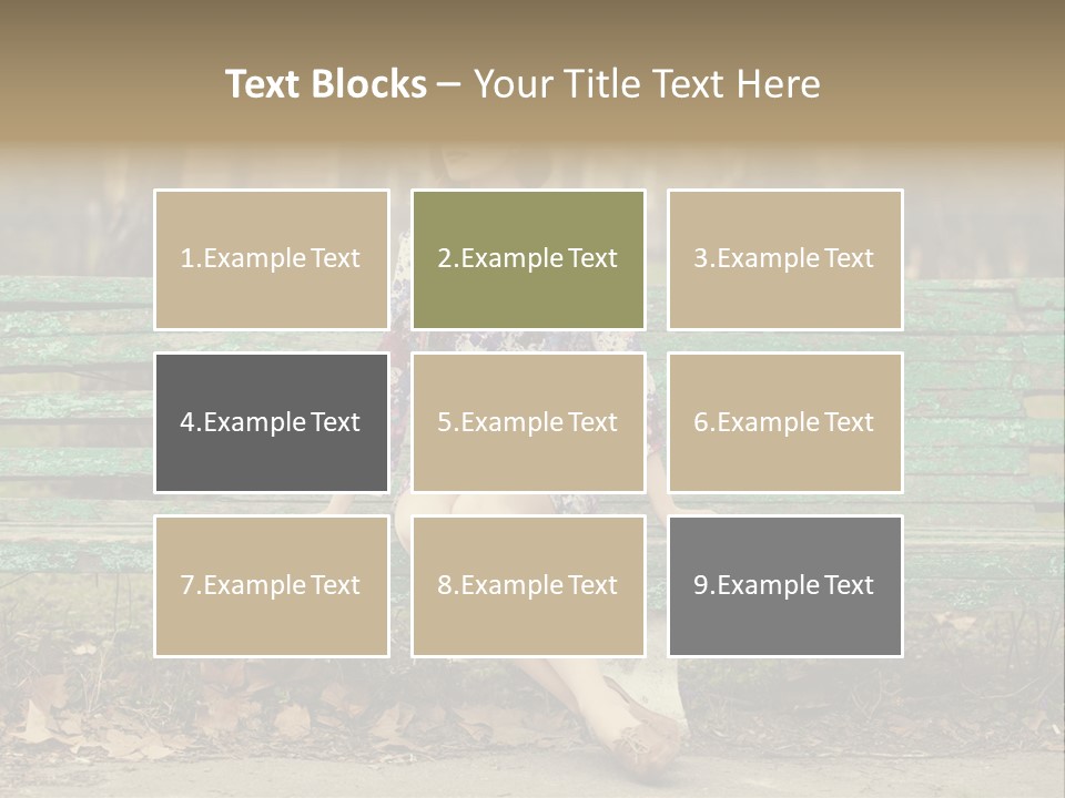 One Smile Girl PowerPoint Template