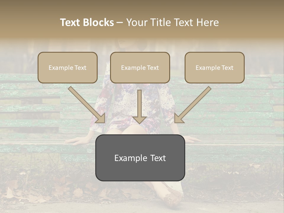 One Smile Girl PowerPoint Template