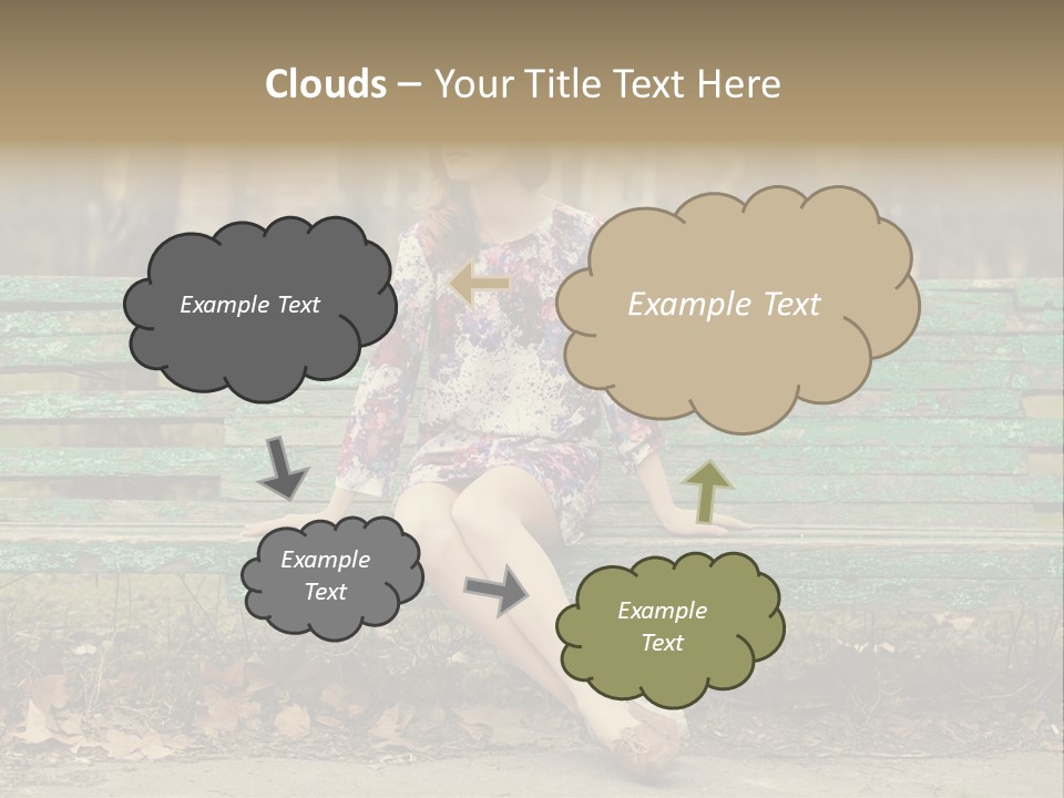 One Smile Girl PowerPoint Template