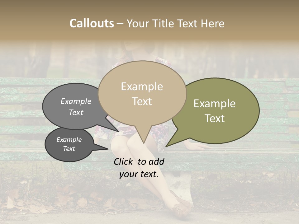 One Smile Girl PowerPoint Template