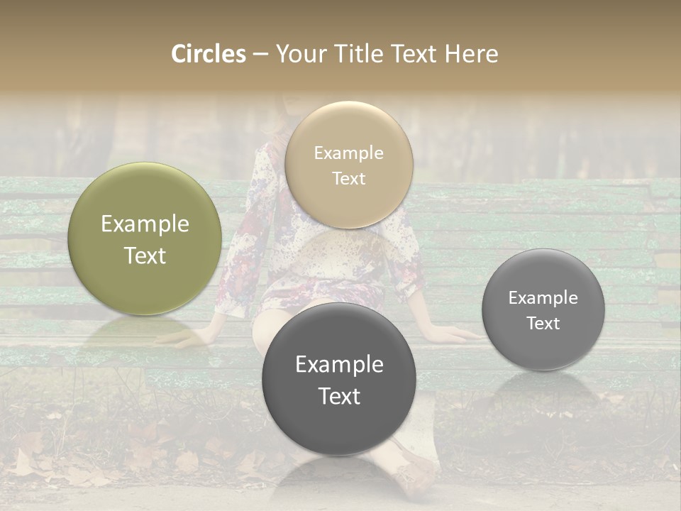 One Smile Girl PowerPoint Template