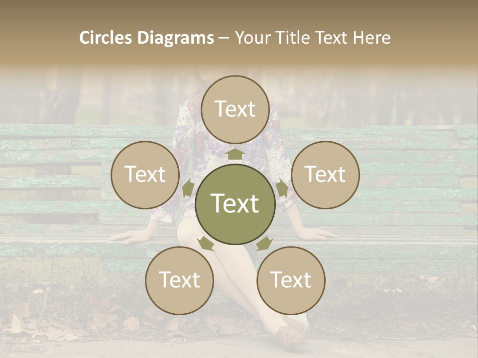 One Smile Girl PowerPoint Template