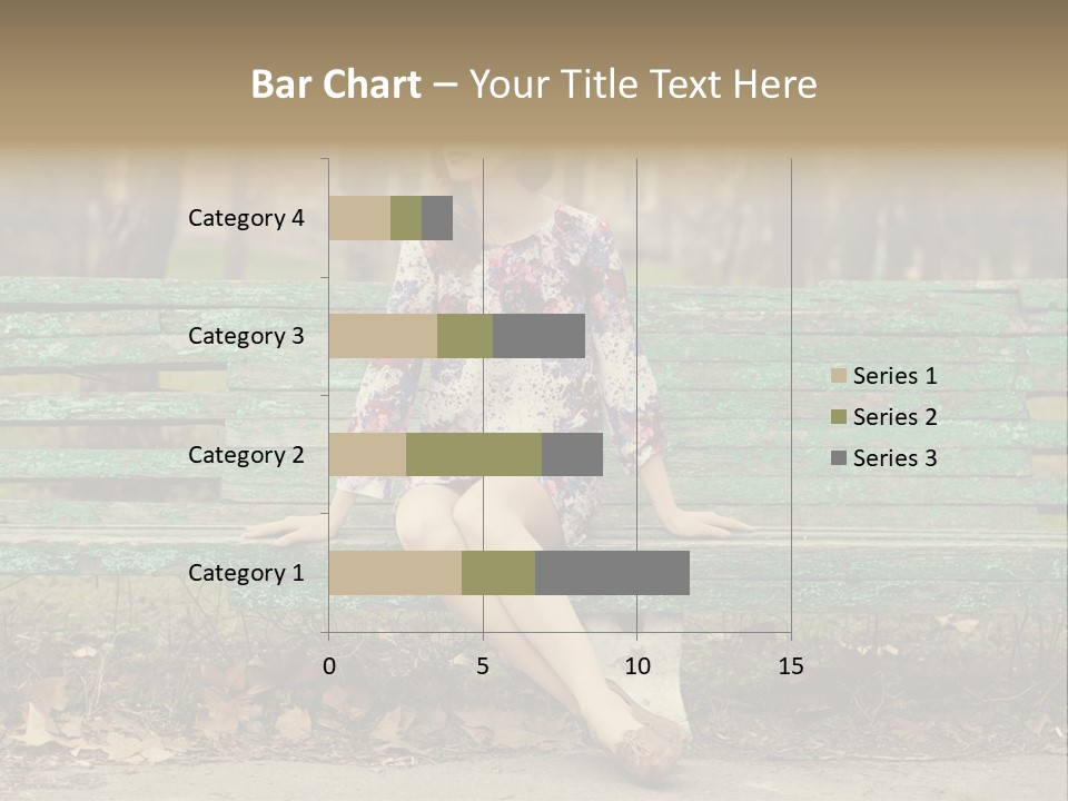 One Smile Girl PowerPoint Template