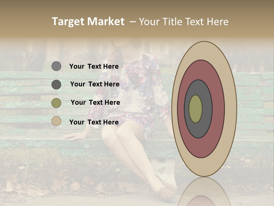 One Smile Girl PowerPoint Template