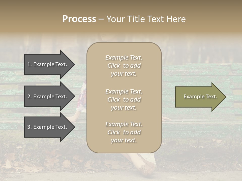 One Smile Girl PowerPoint Template