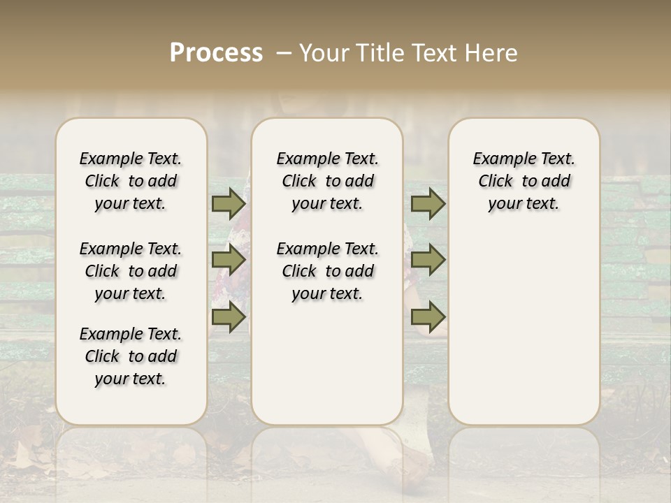 One Smile Girl PowerPoint Template