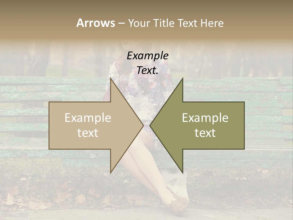 One Smile Girl PowerPoint Template