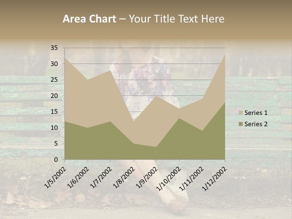 One Smile Girl PowerPoint Template