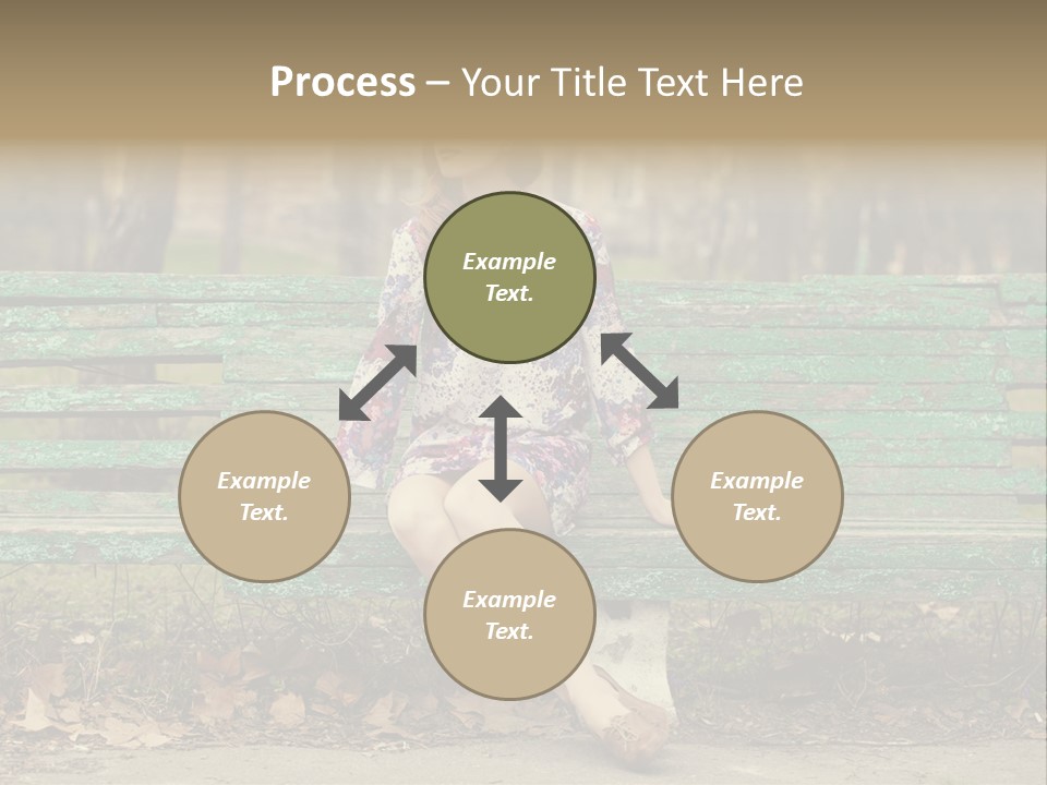 One Smile Girl PowerPoint Template