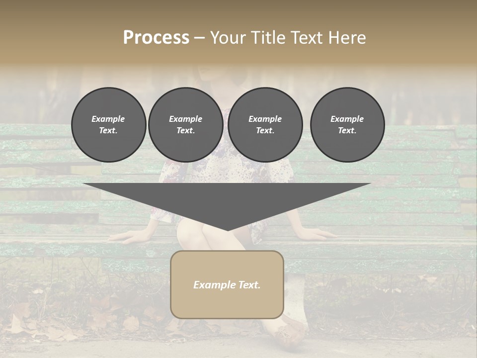 One Smile Girl PowerPoint Template