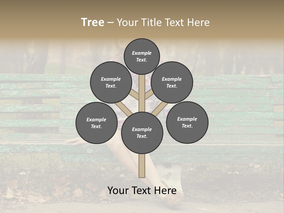 One Smile Girl PowerPoint Template