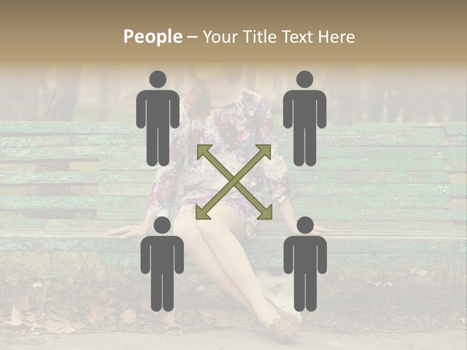 One Smile Girl PowerPoint Template