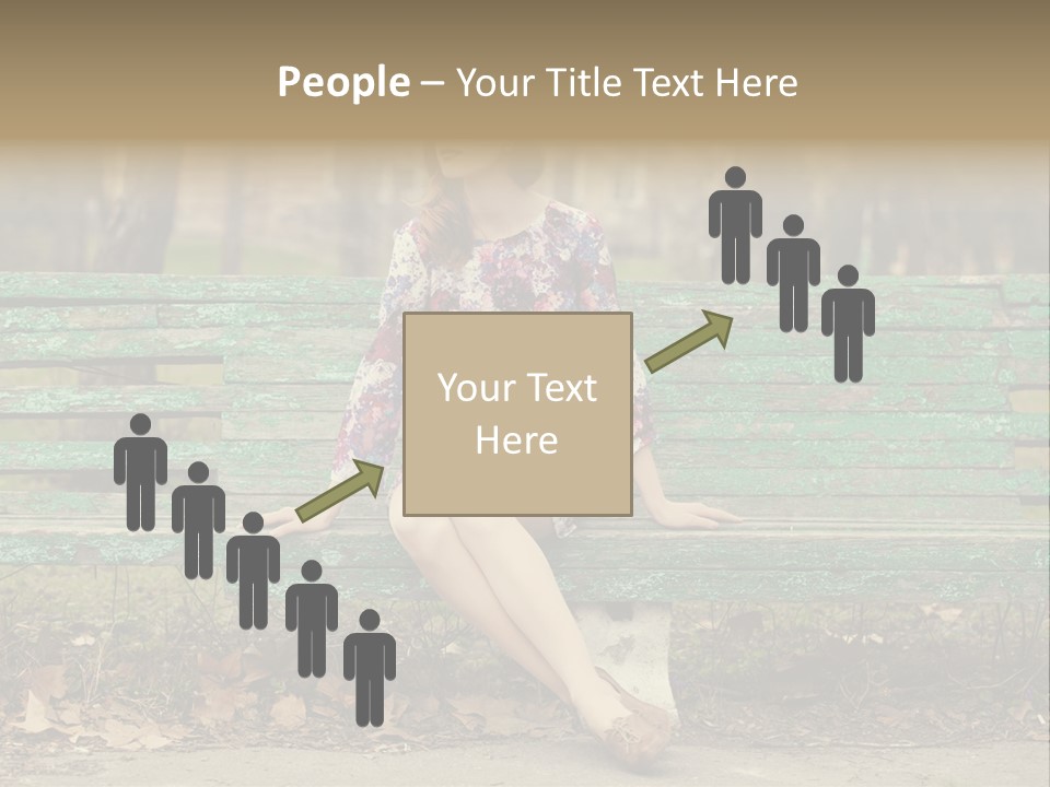 One Smile Girl PowerPoint Template