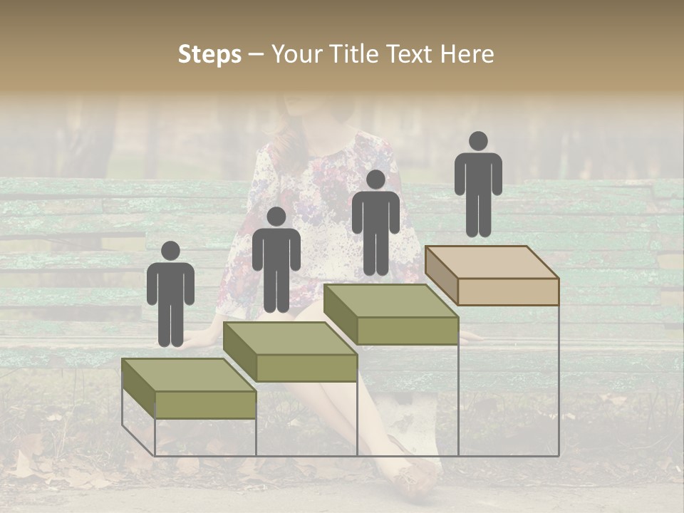 One Smile Girl PowerPoint Template