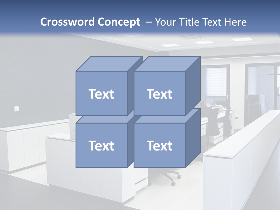 Ceiling Seat Window PowerPoint Template
