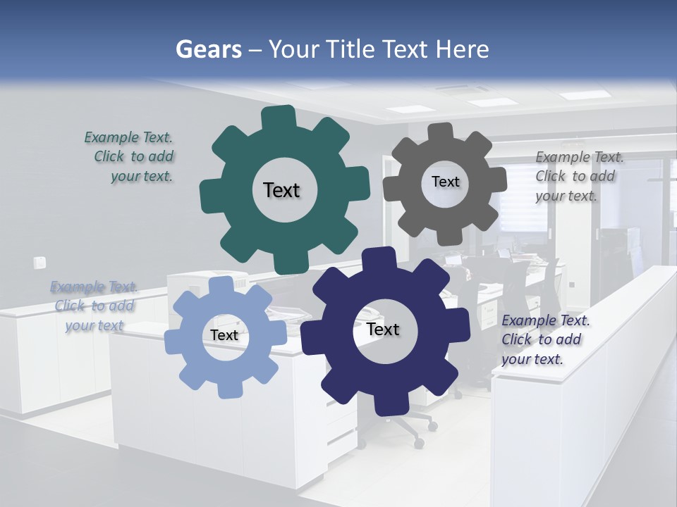Ceiling Seat Window PowerPoint Template