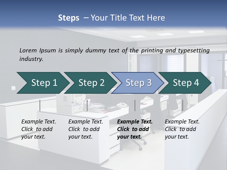 Ceiling Seat Window PowerPoint Template