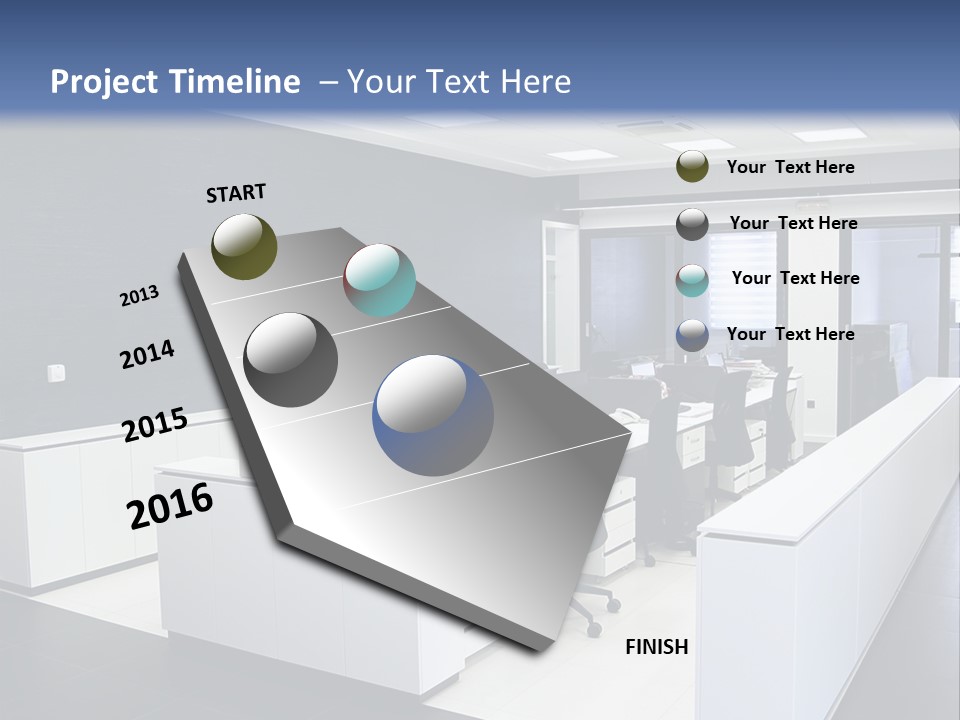 Ceiling Seat Window PowerPoint Template