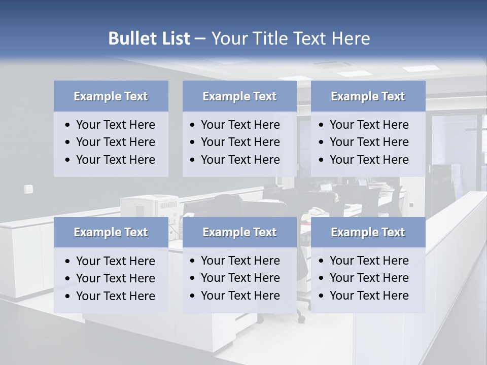 Ceiling Seat Window PowerPoint Template