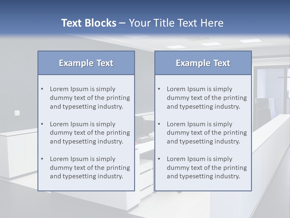 Ceiling Seat Window PowerPoint Template