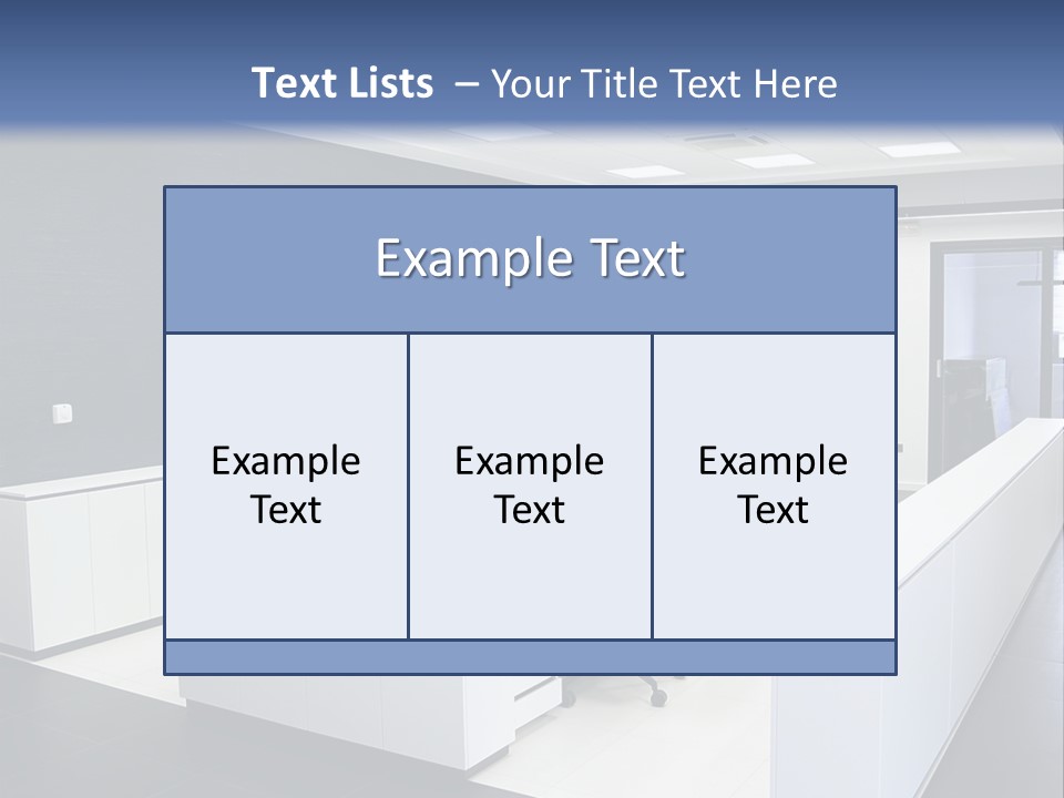 Ceiling Seat Window PowerPoint Template