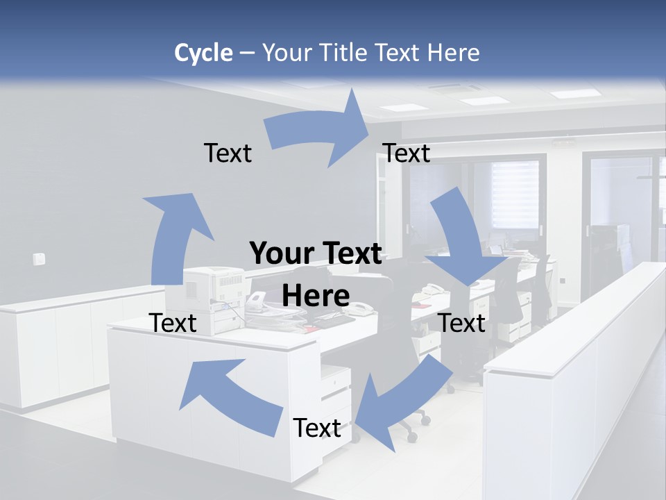 Ceiling Seat Window PowerPoint Template