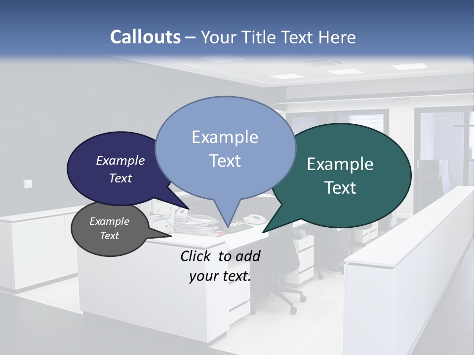 Ceiling Seat Window PowerPoint Template