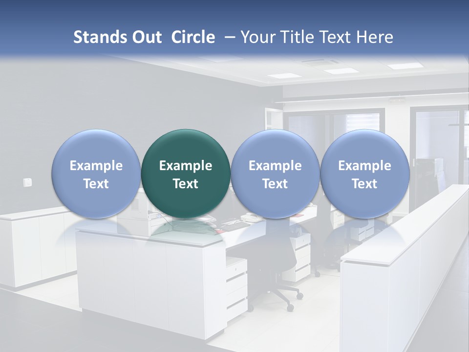 Ceiling Seat Window PowerPoint Template