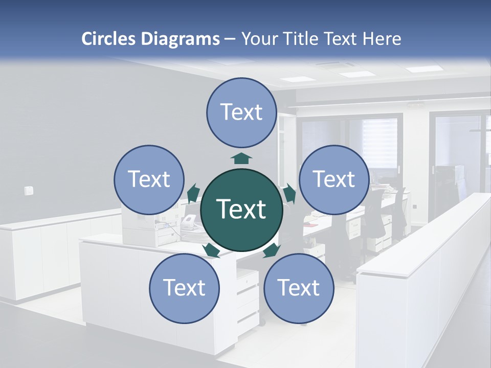 Ceiling Seat Window PowerPoint Template