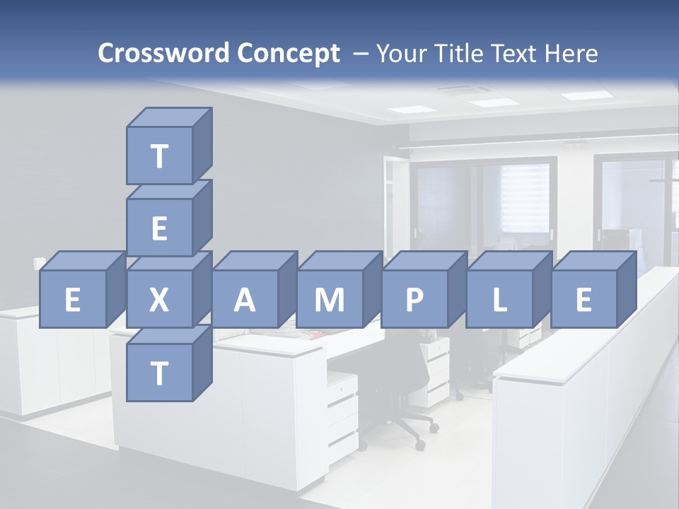 Ceiling Seat Window PowerPoint Template