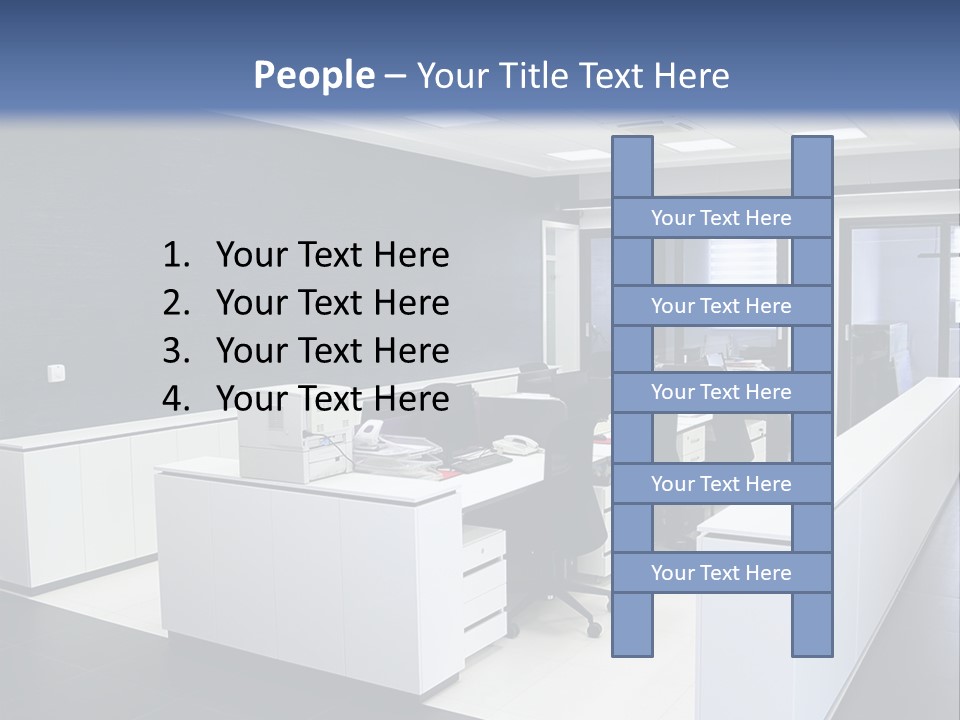 Ceiling Seat Window PowerPoint Template