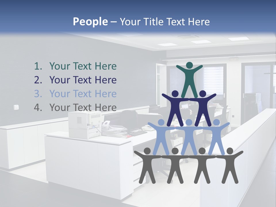 Ceiling Seat Window PowerPoint Template