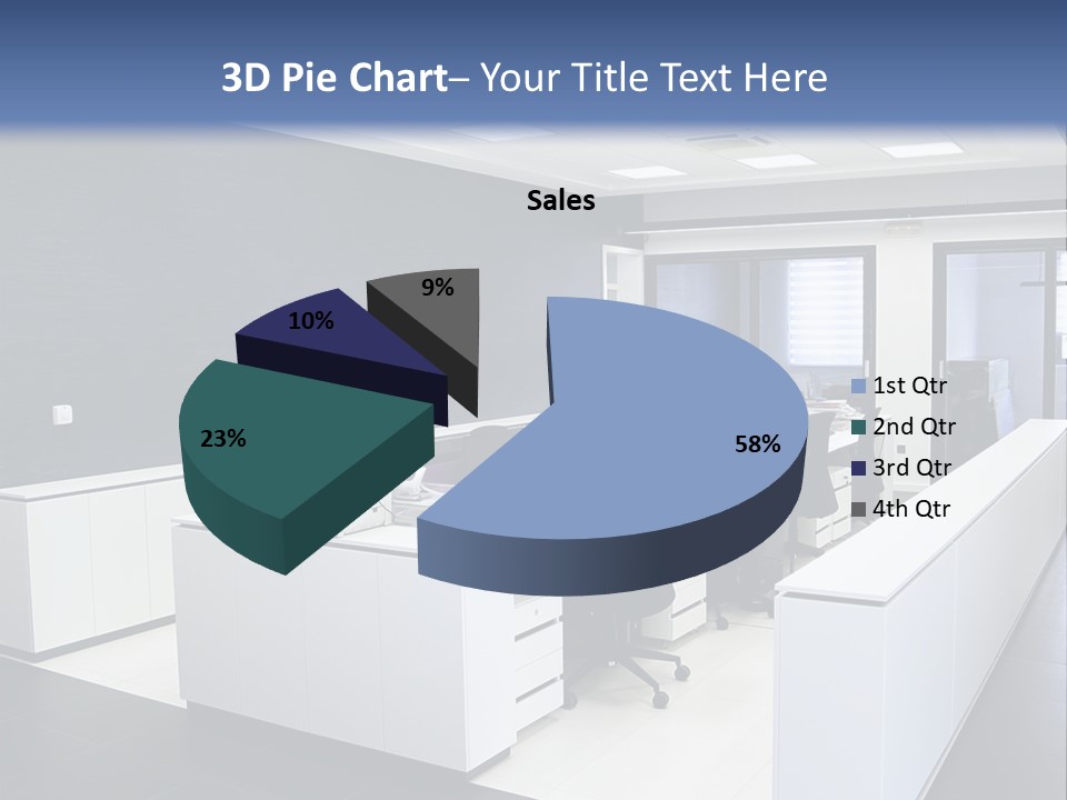 Ceiling Seat Window PowerPoint Template