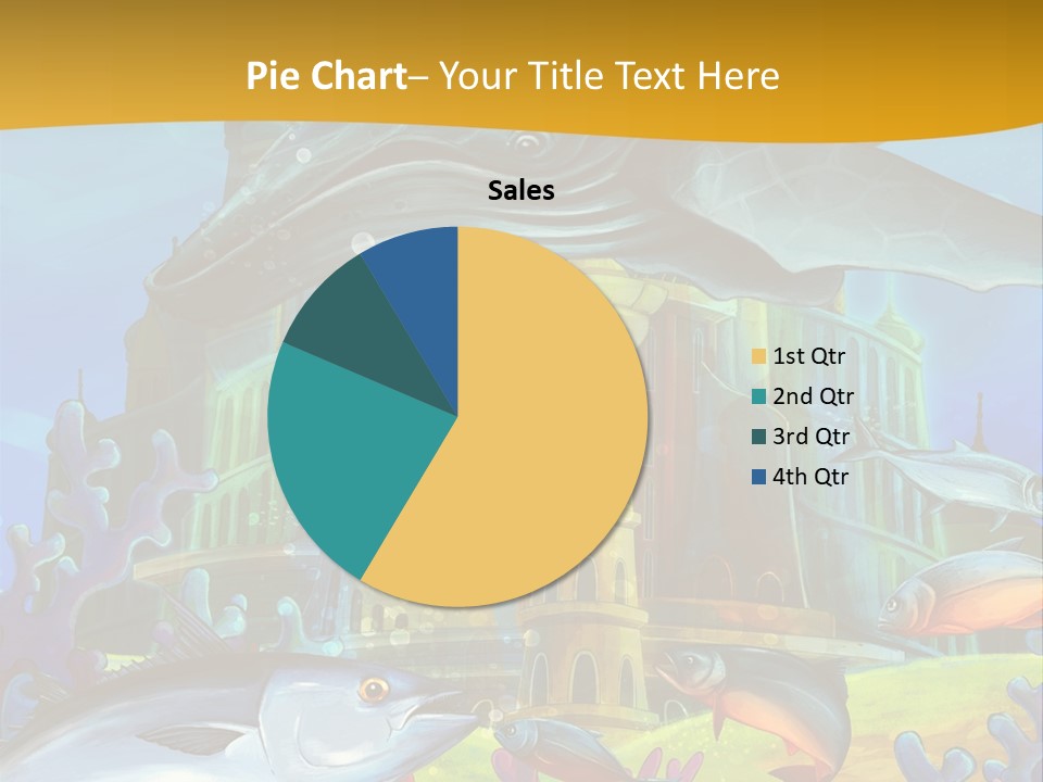 Crab Whale Manga PowerPoint Template