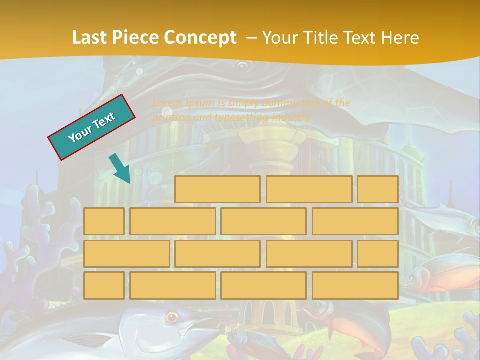 Crab Whale Manga PowerPoint Template