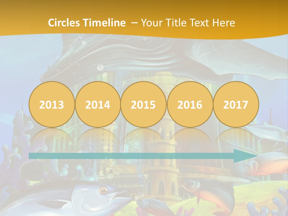 Crab Whale Manga PowerPoint Template