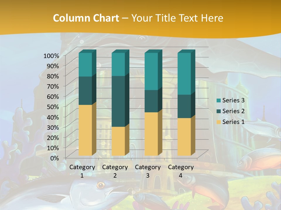 Crab Whale Manga PowerPoint Template