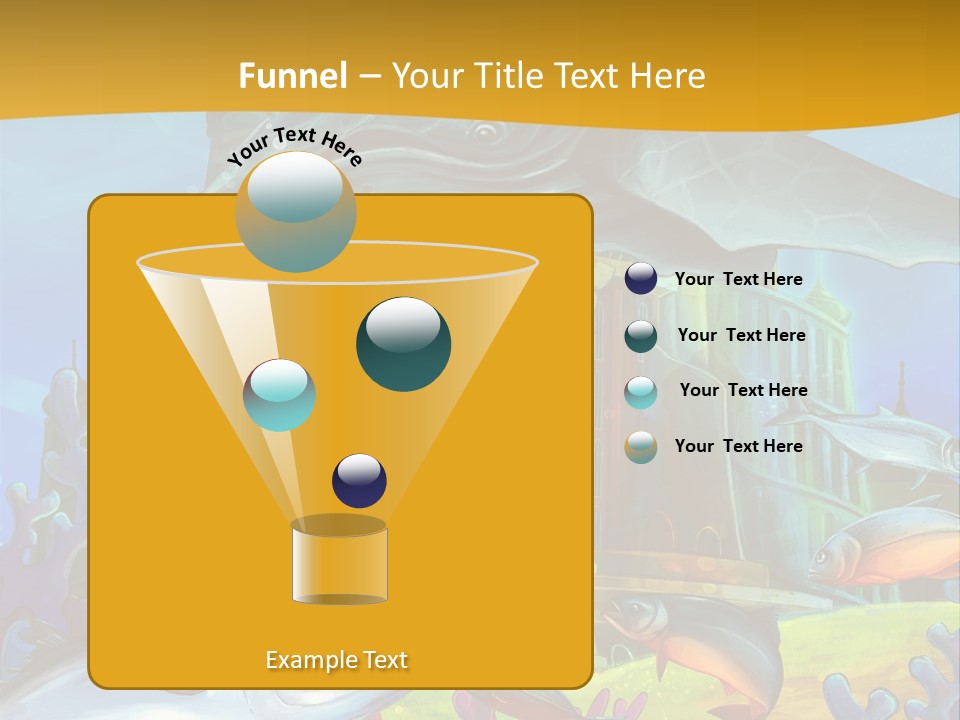 Crab Whale Manga PowerPoint Template
