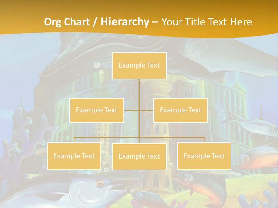 Crab Whale Manga PowerPoint Template