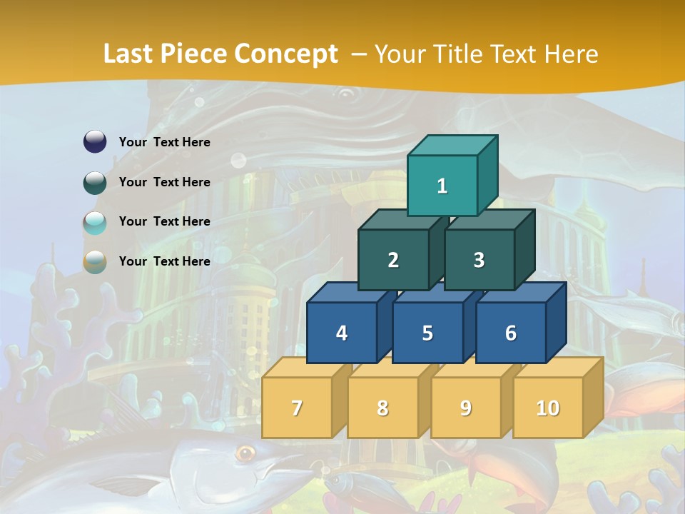 Crab Whale Manga PowerPoint Template