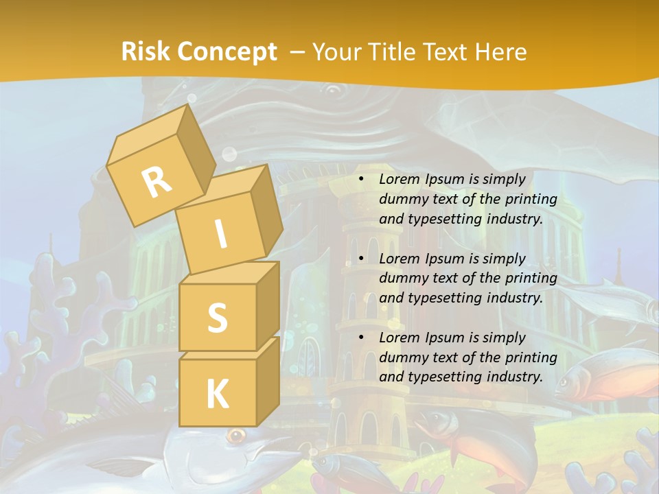 Crab Whale Manga PowerPoint Template