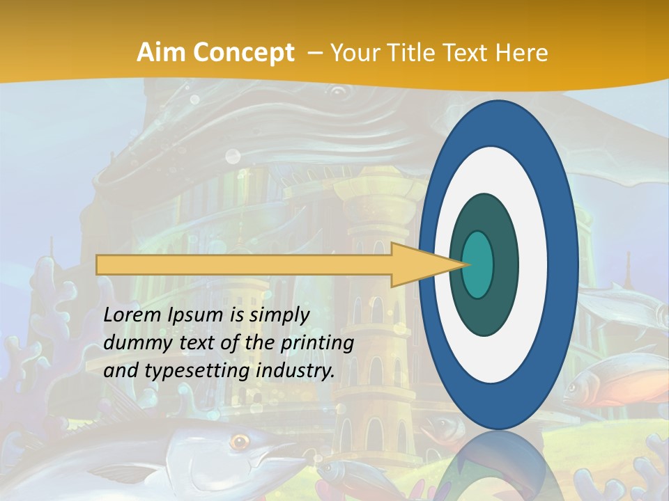 Crab Whale Manga PowerPoint Template