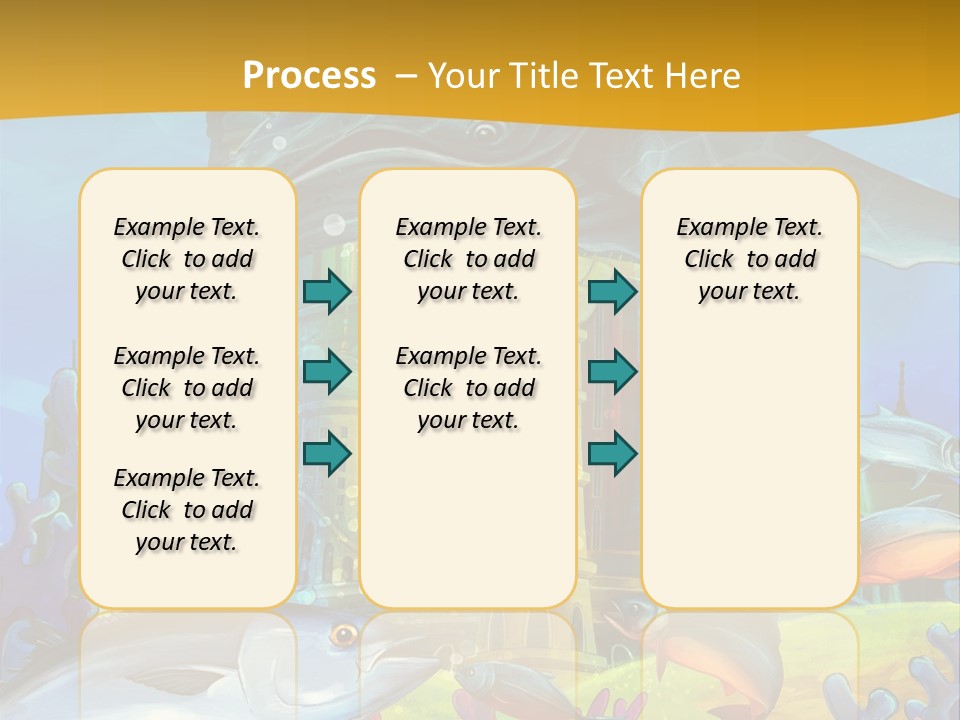 Crab Whale Manga PowerPoint Template