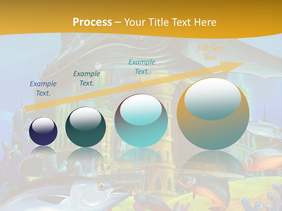 Crab Whale Manga PowerPoint Template