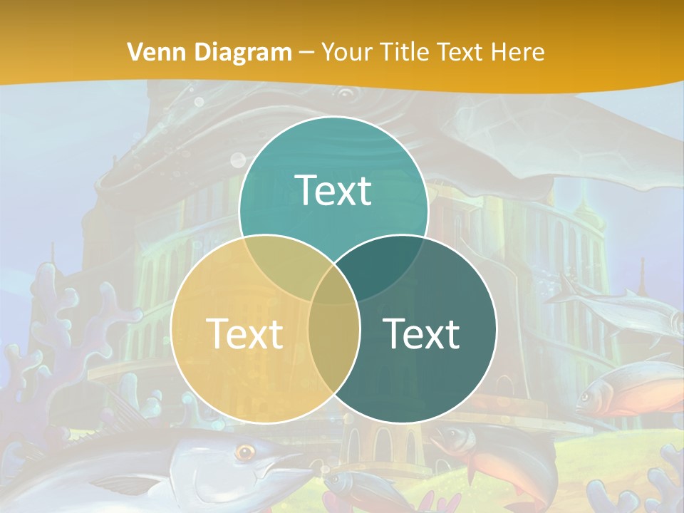 Crab Whale Manga PowerPoint Template