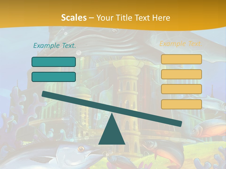 Crab Whale Manga PowerPoint Template