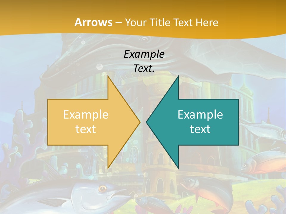 Crab Whale Manga PowerPoint Template